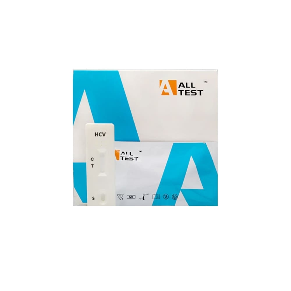 Test na HCV (hepatitida C), rychlý profesionální test z krve -  balení 20ks – obrázek 2