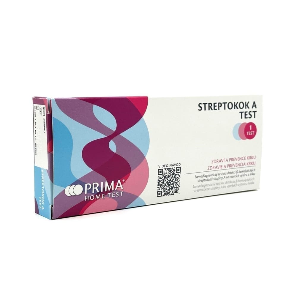 STREPTOKOK A TEST - z výtěru z krku – obrázek 2