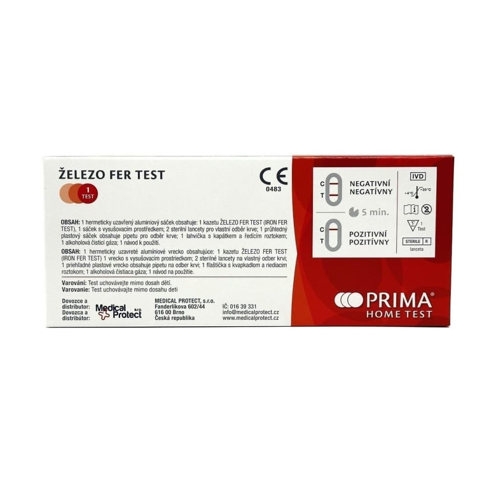 ŽELEZO FER TEST - z krve – obrázek 4