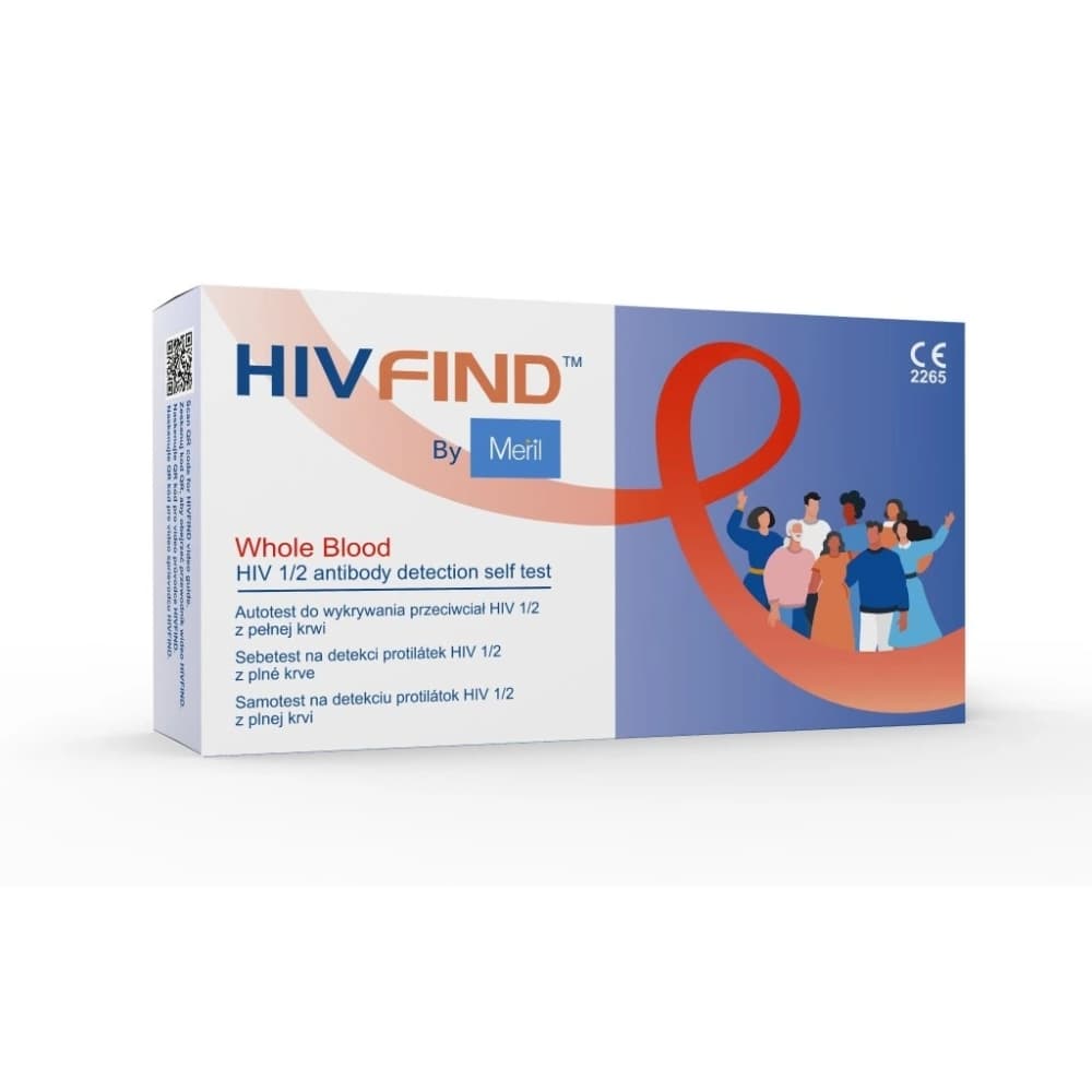 Test na HIV z krve pro sebetestování - 1ks – obrázek 2