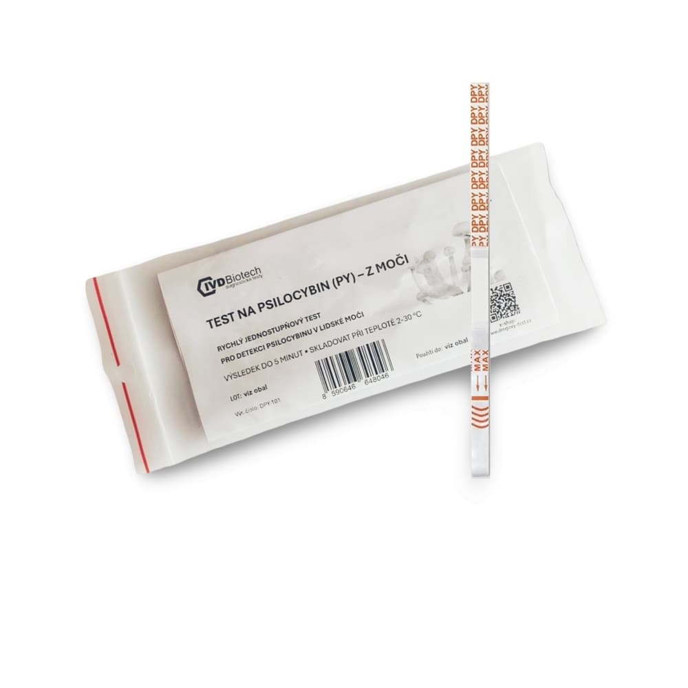 AKCE! Drogový test na psilocybin z moči - 1 ks – obrázek 2