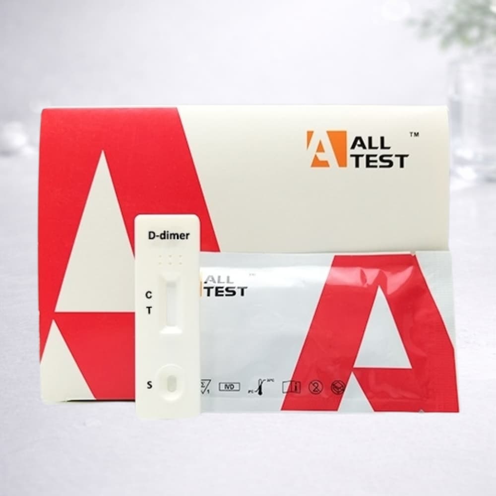 D - Dimer rychlotest z krve / plazmy - kazetový test, 10ks – obrázek 2