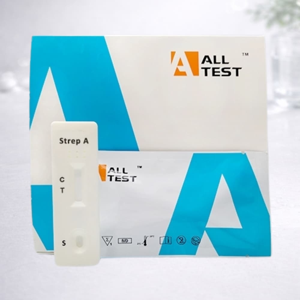 Streptokok A rychlotest - výtěr z krku, kazetový, 20ks (ALLTEST)