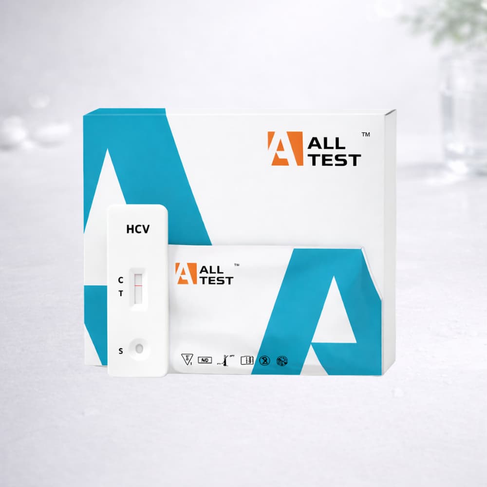 Test na HCV (hepatitida C), rychlý profesionální test z krve -  balení 20ks