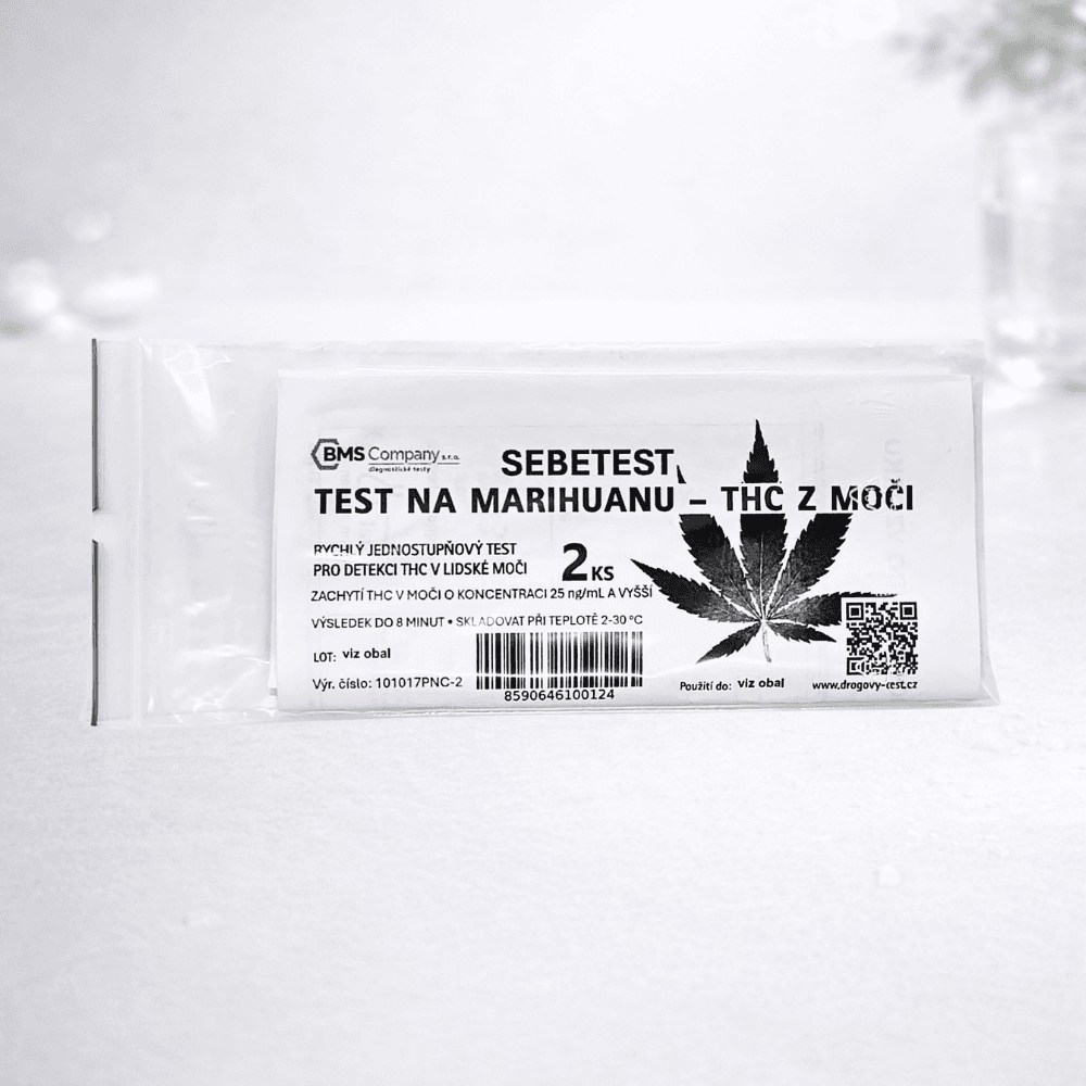 Sebetest na THC (marihuanu) z moči 2ks – obrázek 2