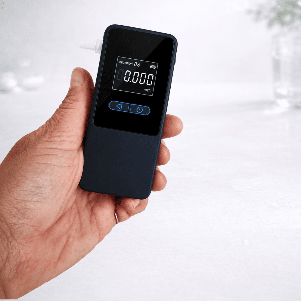 Profesionální alkohol tester AT808 s eletrochemickým senzorem (Fuel Cell)/Bluetooth/kalibrace+servis – obrázek 5