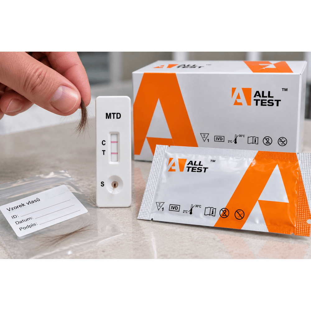 Drogový test na Metadon z vlasů - 10ks – obrázek 2