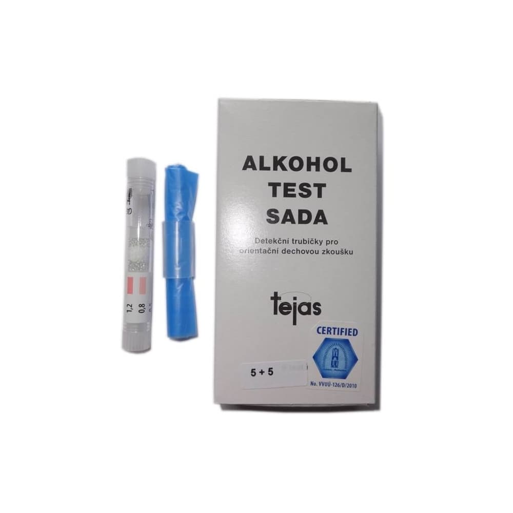Alkoholový test z dechu - 5 ks v balení – obrázek 2