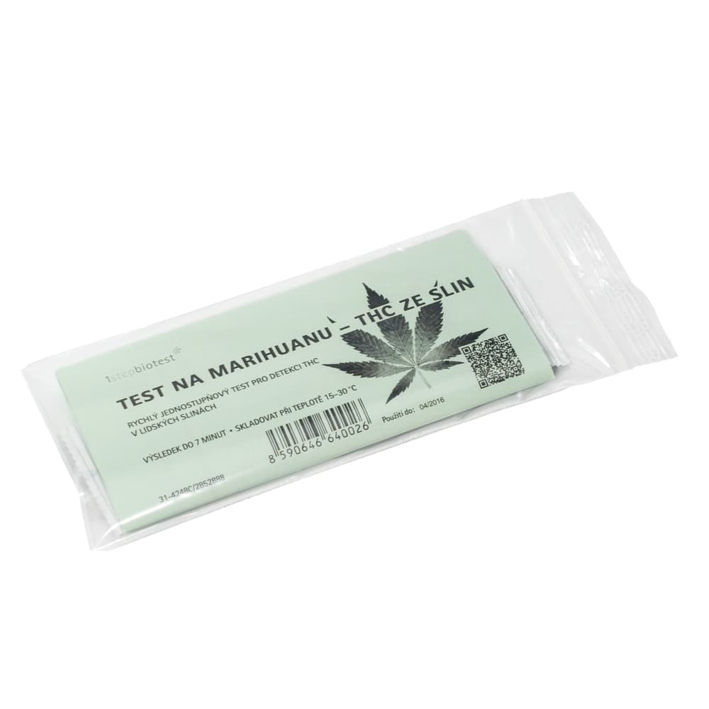 Drogový test na THC ze slin kazeta  (marihuana, hašiš) - 2 ks – obrázek 2