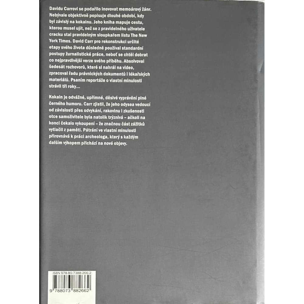 KOKAIN (zánovní) David Carr – obrázek 2