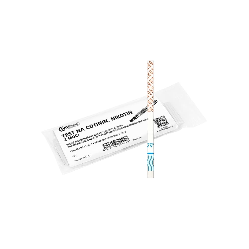 50x Test na nikotin z moči ( cotinin) – obrázek 2