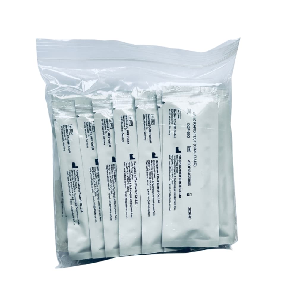 25x Drogový test MOP ze slin (heroin, morfin, opiáty)