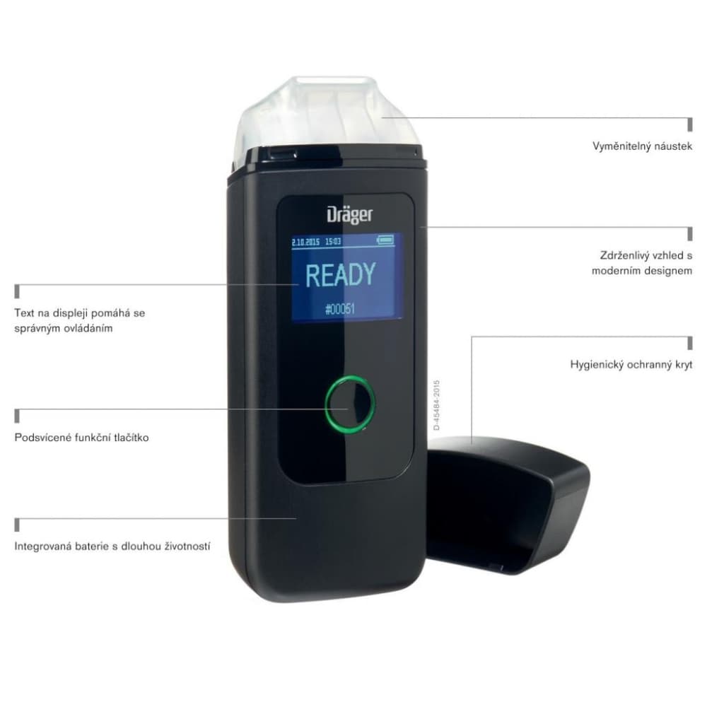 Alkoholový tester Dräger Alcotest 4000 (3820) – obrázek 3