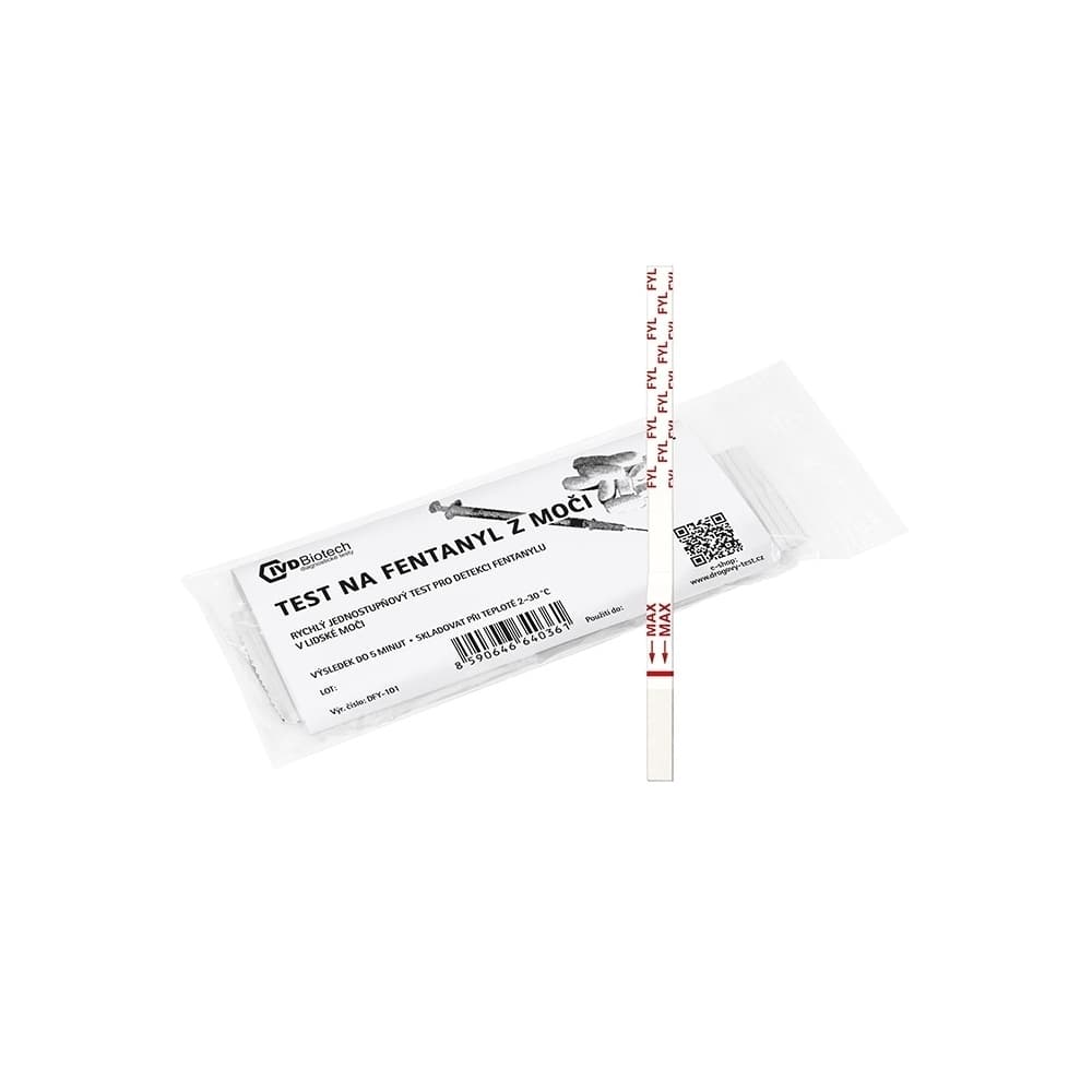 Drogový test na fentanyl z moči - 1ks – obrázek 3